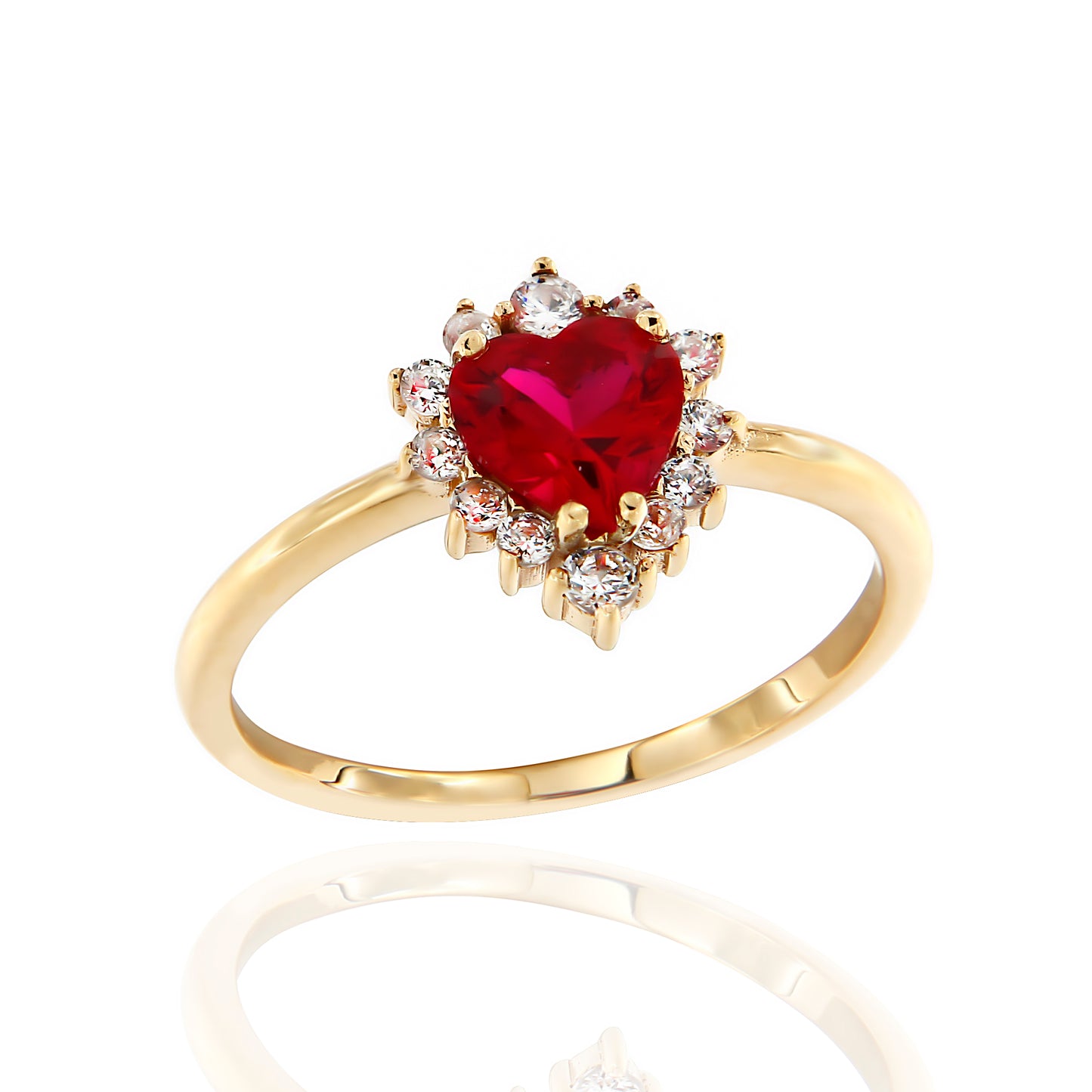 Δαχτυλίδι Αραιή Ροζέτα Καρδιά