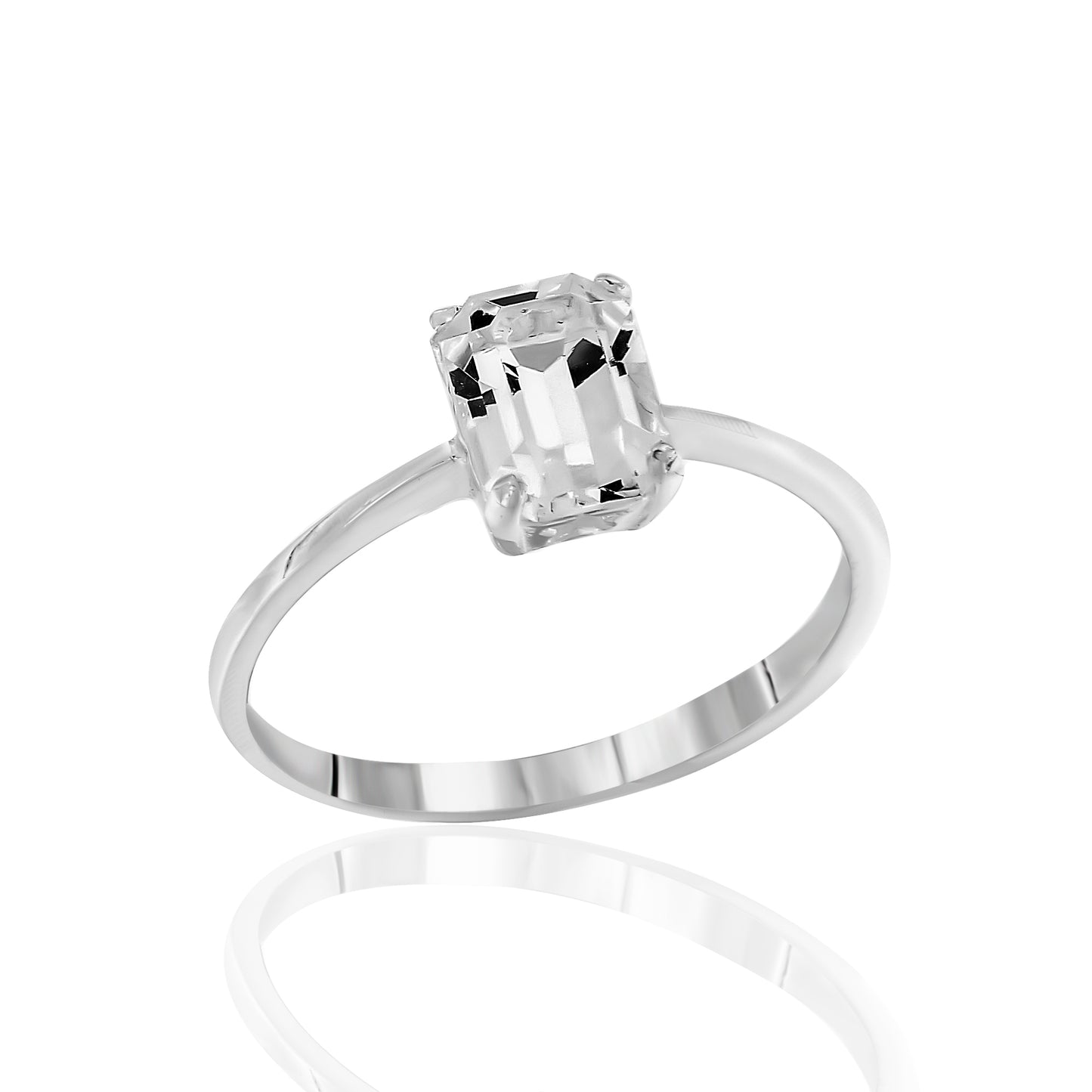 Δαχτυλίδι Ορθογώνιο